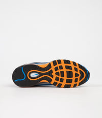 Nike Air Max Deluxe Shoes - Photo Blue / Wolf Grey - Orange Peel - Black thumbnail