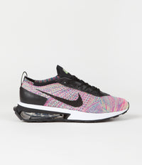 Nike Air Max Flyknit Racer Shoes - Ghost Green / Black - Pink Blast - Photo Blue thumbnail