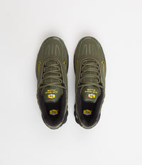 Nike Air Max Plus 3 Shoes - Medium Olive / Black - University Gold thumbnail