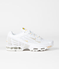 Nike Air Max Plus 3 Shoes - White / Light Bone - Rattan - Solar Flare thumbnail