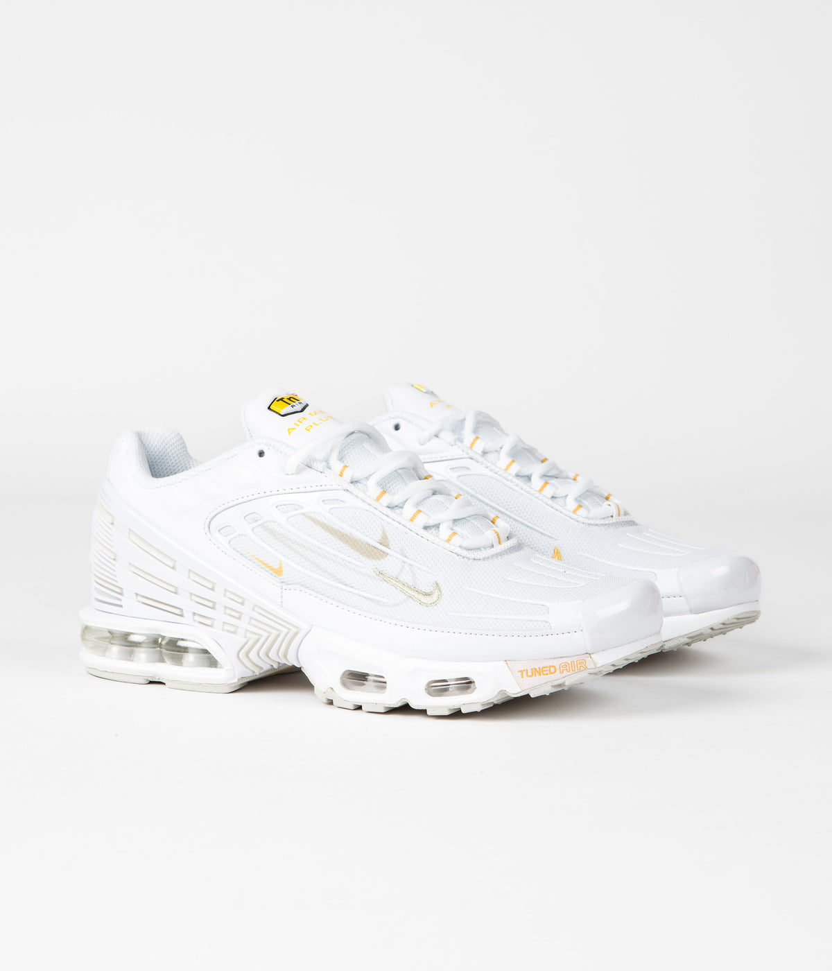 Nike air max plus 3 all white Clearance