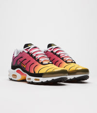 Nike Air Max Plus OG Shoes - Varsity Red / Gold - Raspberry Red - Black thumbnail