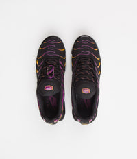 Nike Air Max Plus Shoes - Black / Black - University Gold - Viotech thumbnail