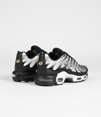 Nike Air Max Plus Shoes - Black / White - Metallic Silver thumbnail