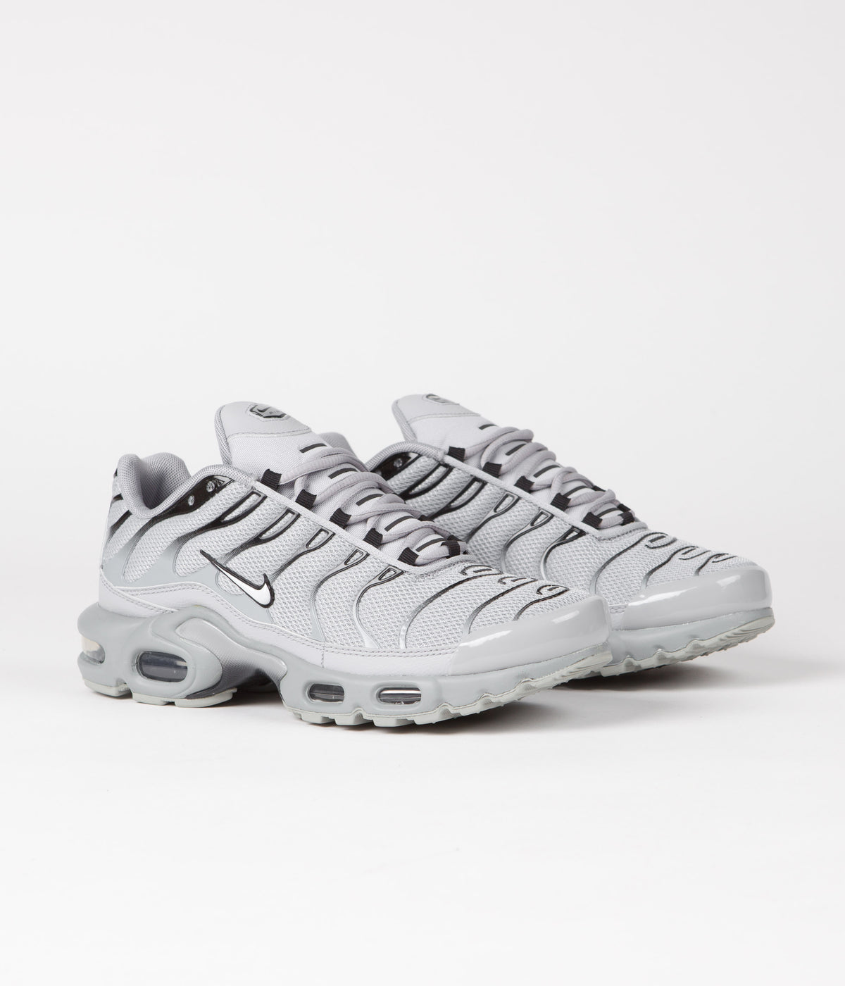 Nike Air Max Plus Shoes - Wolf Grey / White - Black | Always in Colour