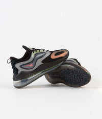 Nike Air Max Zephyr EOI Shoes - Metallic Silver / Bright Crimson - Black thumbnail