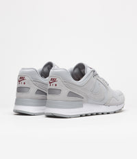 Nike Air Pegasus 89 Shoes - Wolf Grey / Wolf Grey - Team Red - White thumbnail