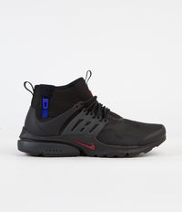 Nike Air Presto Mid Utility Shoes - Black / Team Red - Anthracite - Racer Blue thumbnail