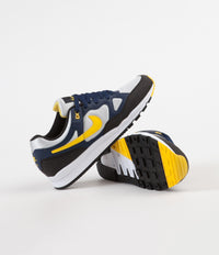 Nike Air Span II Shoes - Midnight Navy / Tour Yellow - Black thumbnail