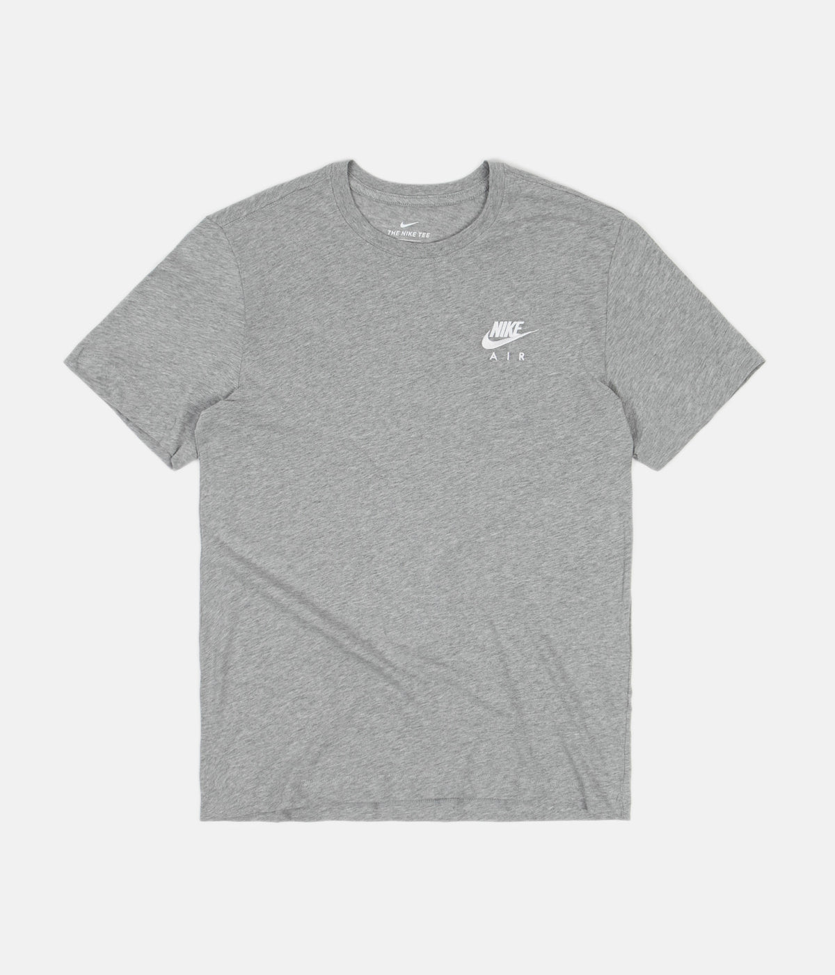 Asos Design Nike Swoosh Plain White T Shirt Nike Nike Air T-Shirt Dark Grey Heather Always In Colour