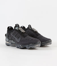 Nike Air Vapormax 2020 Flyknit Shoes - Black / Dark Grey - Black thumbnail