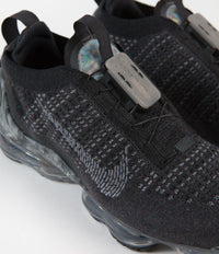 Nike Air Vapormax 2020 Flyknit Shoes - Black / Dark Grey - Black thumbnail