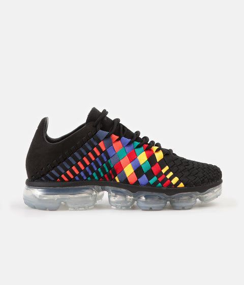 Nike Air VaporMax Inneva Shoes Black Black Glacier Blue Laser Always in Colour