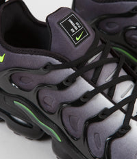 Nike Air VaporMax Plus Shoes - Black / Volt - White thumbnail