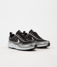 Nike Air Zoom Spiridon '16 Shoes - Black / Metallic Silver - Metallic Silver thumbnail