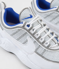 Nike Air Zoom Spiridon '16 Shoes - White / White - Pure Platinum - Racer Blue thumbnail