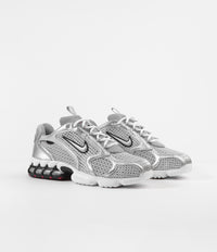 Nike Air Zoom Spiridon Cage 2 Shoes - Light Smoke Grey / Metallic Silver thumbnail