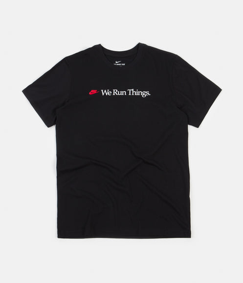Nike Airathon Run Things T-Shirt - Black
