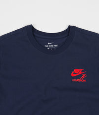 Nike Airathon T-Shirt - Midnight Navy thumbnail