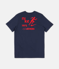 Nike Airathon T-Shirt - Midnight Navy thumbnail