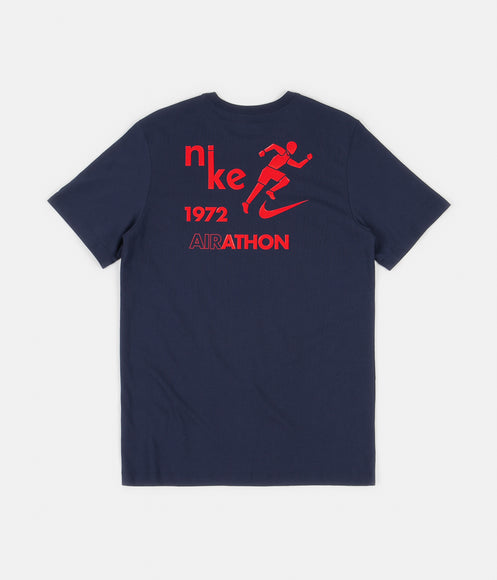 Nike Airathon T-Shirt - Midnight Navy