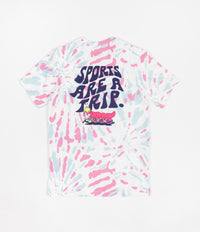 Nike Black Light Tie Dye T-Shirt - White thumbnail