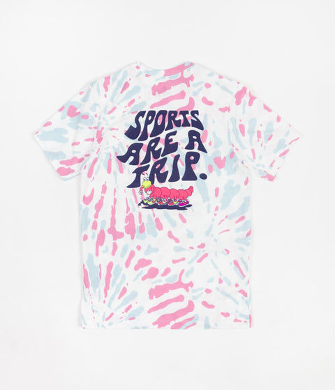 Nike Black Light Tie Dye T-Shirt - White | Always in Colour