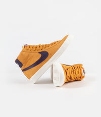 Nike Blazer '77 Shoes - Amber Rise / Grand Purple - Sail thumbnail