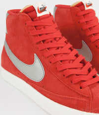 Nike Blazer '77 Shoes - University Red / Metallic Silver - Sail thumbnail