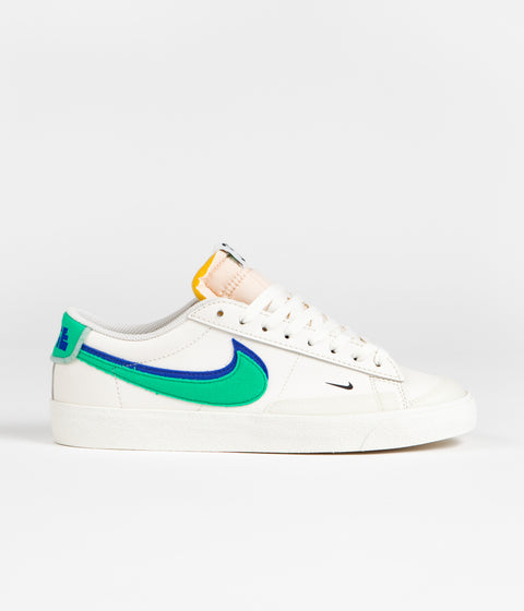 Nike Blazer Low '77 SE Shoes - Phantom / Stadium Green - Old Royal - B |  Always in Colour