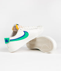Nike Blazer Low '77 SE Shoes - Phantom / Stadium Green - Old Royal - Black thumbnail