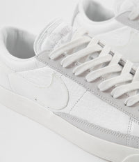 Nike Blazer Low Leather Shoes - White / Sail - Platinum Tint thumbnail