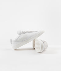 Nike Blazer Low Leather Shoes - White / Sail - Platinum Tint thumbnail