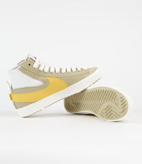 Nike Blazer Mid '77 Jumbo Shoes - Wheat Grass / Vivid Sulfur - Sail thumbnail