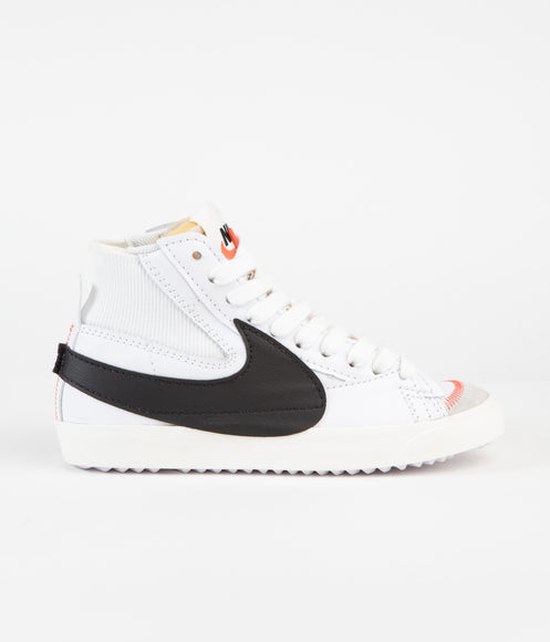 Nike Blazer Mid '77 Jumbo Shoes - White / Black - White - Sail