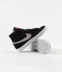 Nike Blazer Mid '77 Suede Shoes - Black / Photon Dust thumbnail