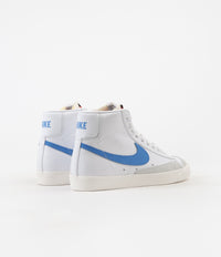 Nike Blazer Mid '77 Vintage Shoes - Pacific Blue / Sail - White thumbnail