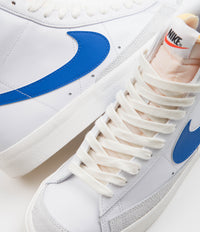 Nike Blazer Mid '77 Vintage Shoes - White / Light Photo Blue - Black - Sail thumbnail