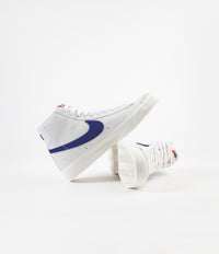 Nike Blazer Mid '77 Vintage Shoes - White / Racer Shoes Blue - Sail thumbnail