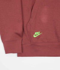 Nike Brushed Back Hoodie - Cedar / Cedar thumbnail