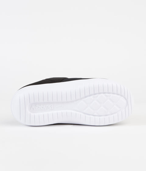 Nike Burrow Shoes in Black and White