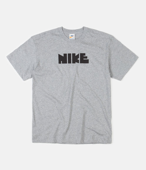 Nike Classic 3 T-Shirt - Dark Grey Heather / Black