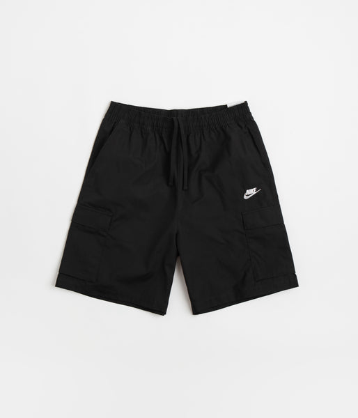 Nike black and outlet white shorts