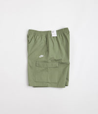 Nike Club Cargo Shorts - Oil Green / White thumbnail