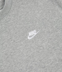 Nike Club Crewneck Sweatshirt - Dark Grey Heather / White thumbnail