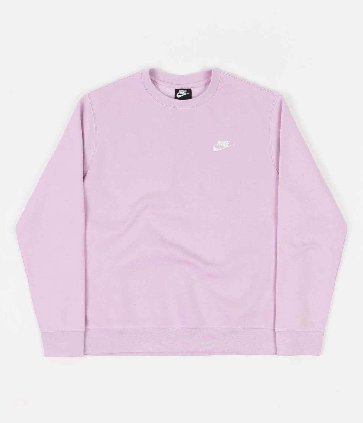 売れ筋商品|||ナイキ カットソー トップス レディース Sportswear Women's Club Fleece Crewneck Sweatshirt Lilac Ice Buy Nike Lilac Ice Oversized Phoenix Fleece Crew Neck