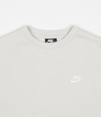 Nike Club Crewneck Sweatshirt - Light Bone / White thumbnail