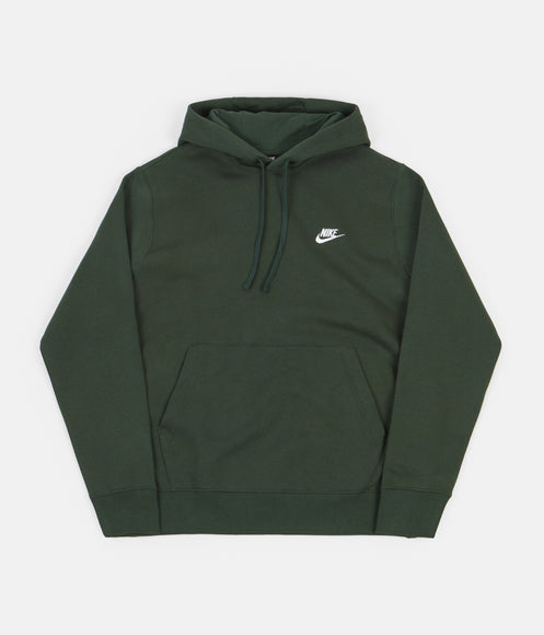 Nike Club Fleece Hoodie - Galactic Jade / Galactic Jade - White