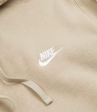 Nike Club Fleece Hoodie - Limestone / Limestone / White thumbnail