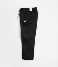 Nike Club Straight Leg Pants - Black / White thumbnail